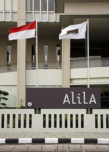 Alila Jakarta - front name