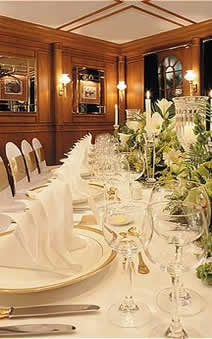 Langham Hotel, Auckland, business dining