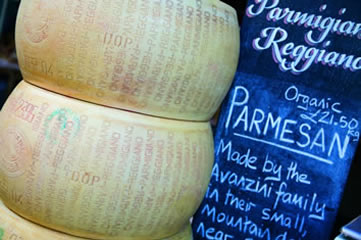 Parmesan, Spitalfields Fine Food Market, London Parmesan, Spitalfields Fine Food Market, London