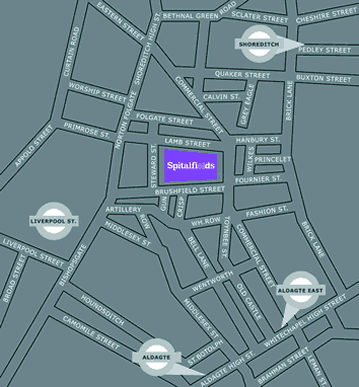 Tubes nearest to Spitalfields Fine Food Market, London Tubes nearest to Spitalfields Fine Food Market, London