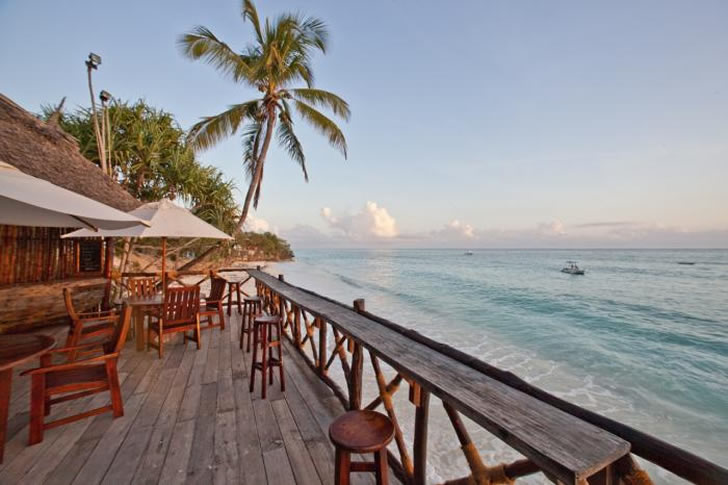 Ras Nungwi Beach Hotel, Zanzibar - view from deck