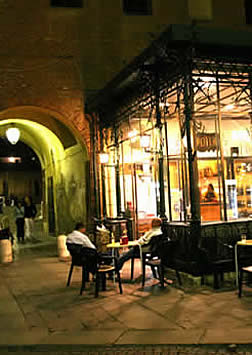 Ferrara, Italy - castle at night