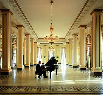 Copacabana Palace, Rio de Janeiro, Brazil - hall Copacabana Palace, Rio de Janeiro, Brazil - hall area