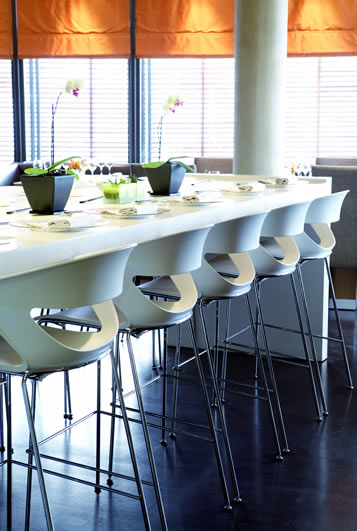 Fu.shi, Plettenberg Bay. The VIP table. Photography by Warren Heath/ICON Fu.shi, Plettenberg Bay. The VIP table. Photography by Warren Heath/ICON