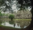 Cambodia, Angkor Wat reflection