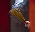 Incense burning