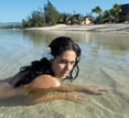 Shanti Maurice Spa, clear water