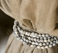 Phinda Game Reserve, South Africa - beaded curtain tie
