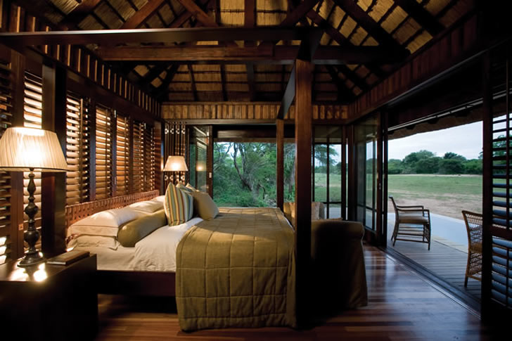 Phinda Game Reserve, South Africa - Vlei Lodge Bedroom Phinda Game Reserve, South Africa - Vlei Lodge bedroom