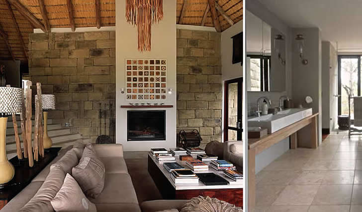 Phinda Getty House, KwaZulu-Natal, living room