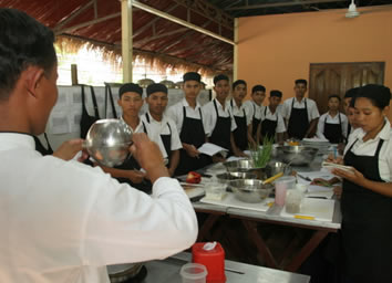 Shinta Mani Hotel, Siem Reap, Cambodia - culinary school