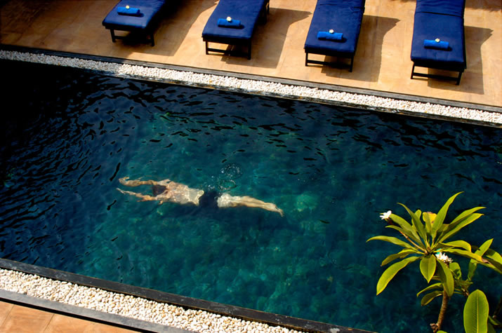 Shinta Mani Hotel, Siem Reap, Cambodia - Hotel Pool Area Spa