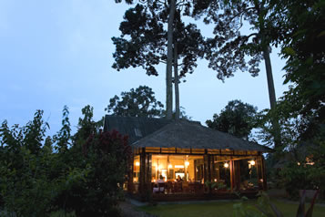 Chiang Dao Nest, Chiang Dao, Thailand - dining area