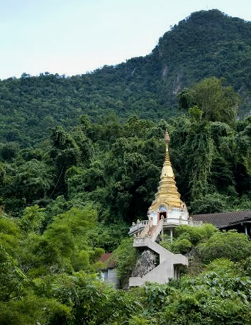 Chiang Dao Nest, Chiang Dao, Thailand - monastery