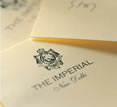 India, Delhi, The Imperial Hotel, hotel stationery