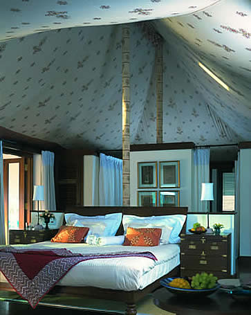 India, Jaipur, tent suite at the Oberoi Rajvilas Hotel India, Jaipur, tent suite at the Oberoi Rajvilas Hotel