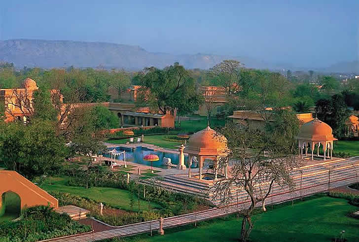 India, Jaipur, the Oberoi Rajvilas Hotel